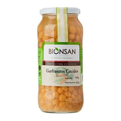 GARBANZOS COCIDOS ECO 400g